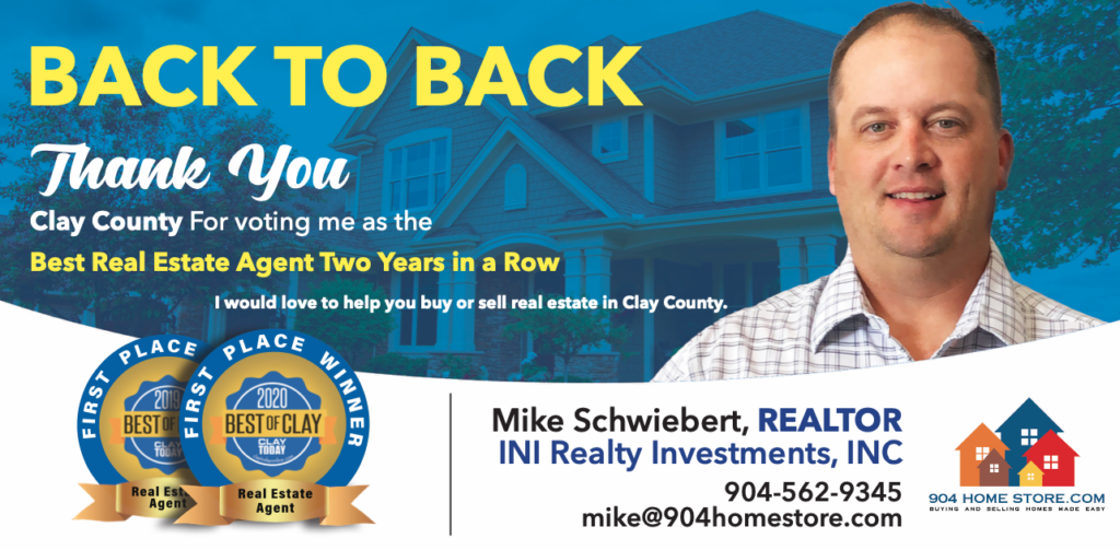 best clay county real estate agent 2019 2020