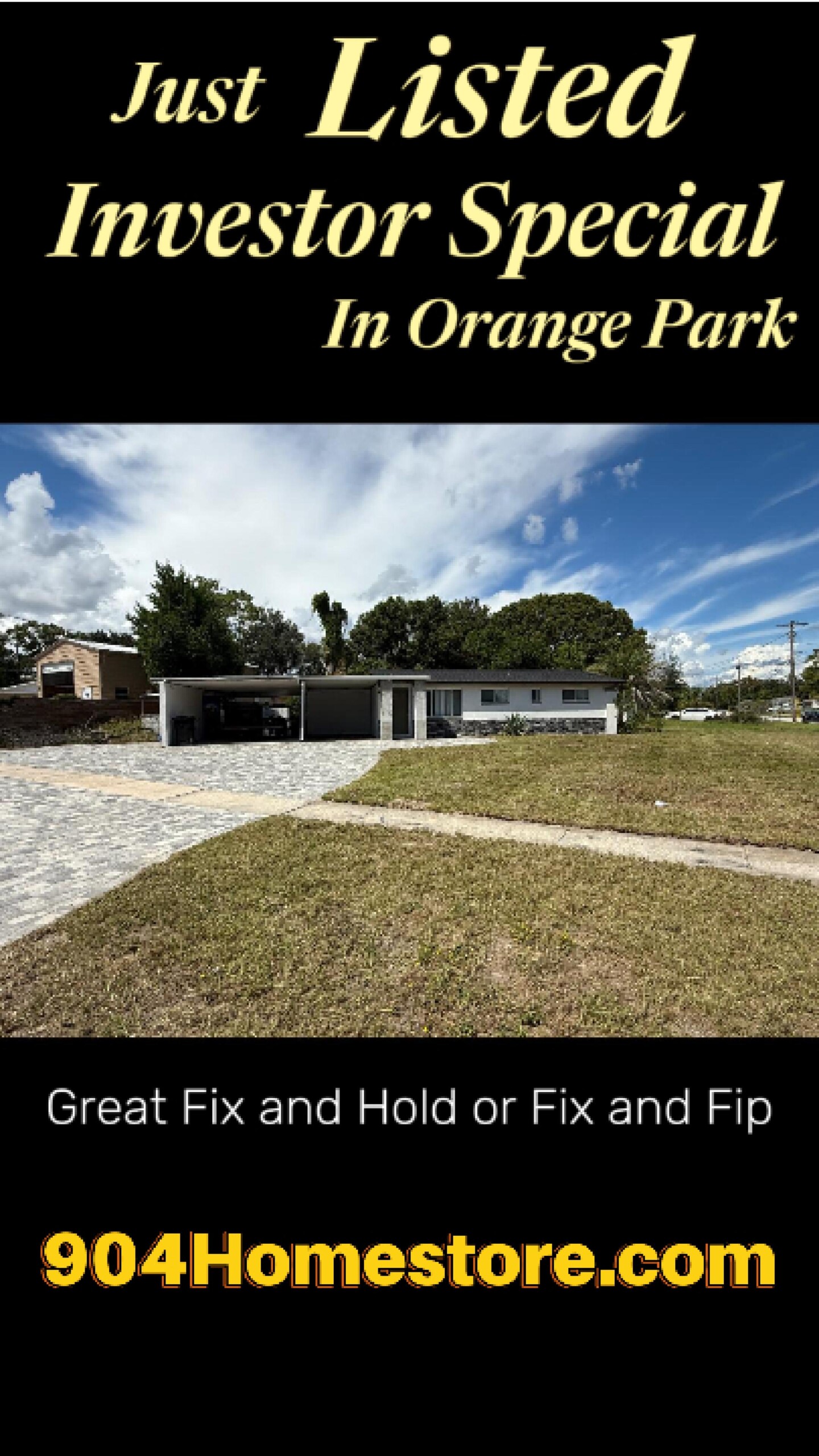 🏡 Investor Special in Orange Park, Florida | Mike Schwiebert, REALTOR® – 904HomeStore.com 185 Lester Drive, Orange Park, FL