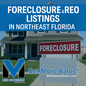 Search bank owner REO foreclosures near jacksonville florida.