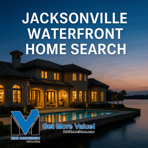 Jacksonville Waterfront Homes for Sale aRiver Intracoastal Ocean