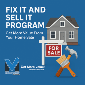 My home needs repairs before I can sell it. What are my options?