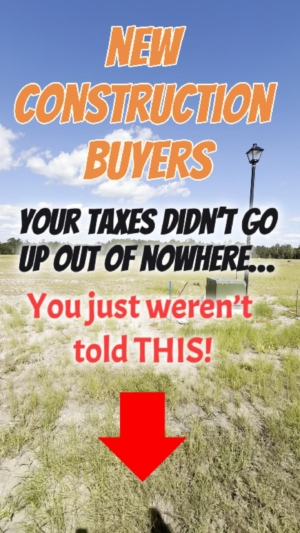 What did my new construction payment skyrocket