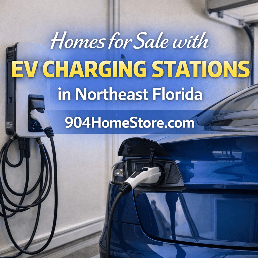 Homes for Sale with EV Charging stations in NE Florida