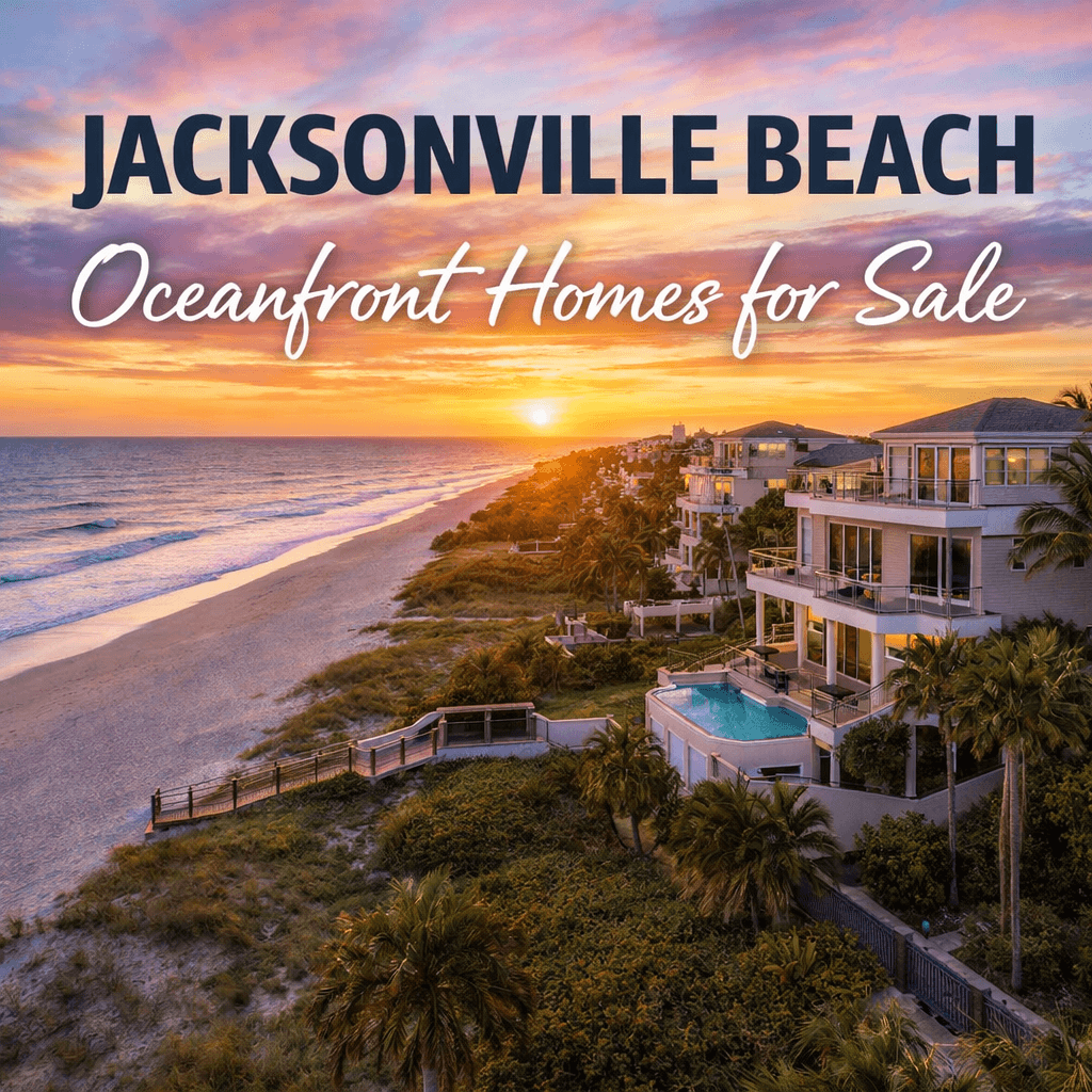 Jacksonville Beach Oceanfront Homes for Sale