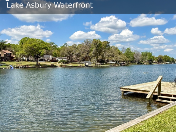Photo of Waterfront Dock on Just Listed Home in Lake Asbury