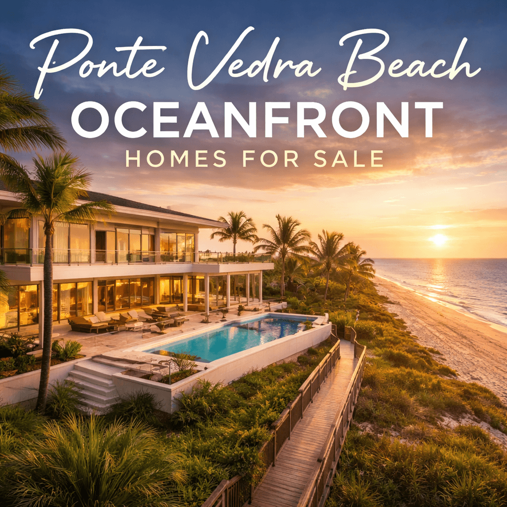 Ponte Vedra Beach Oceanfront Homes for Sale